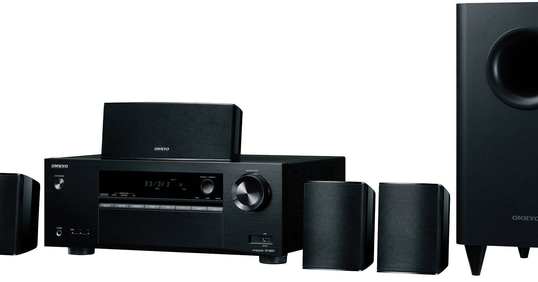 Onkyo HT-S3900 5.1-Channel Home Theater System HT-S3900 B&H