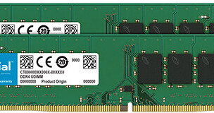 Crucial 32GB DDR4 2666 MHz DIMM Memory Module Kit