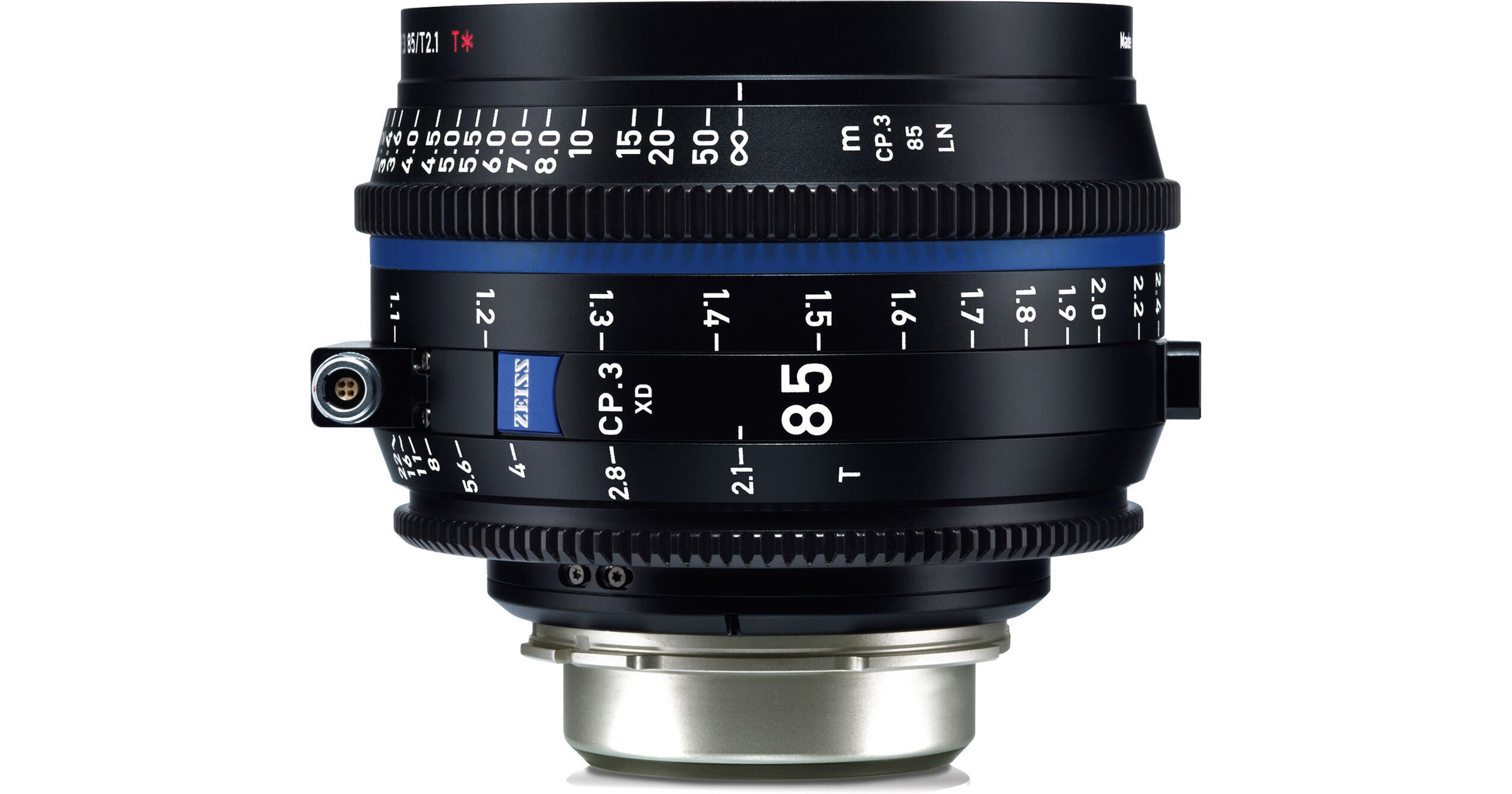 ZEISS CP.3 XD 85mm T2.1 Compact Prime Lens (PL Mount, Feet)