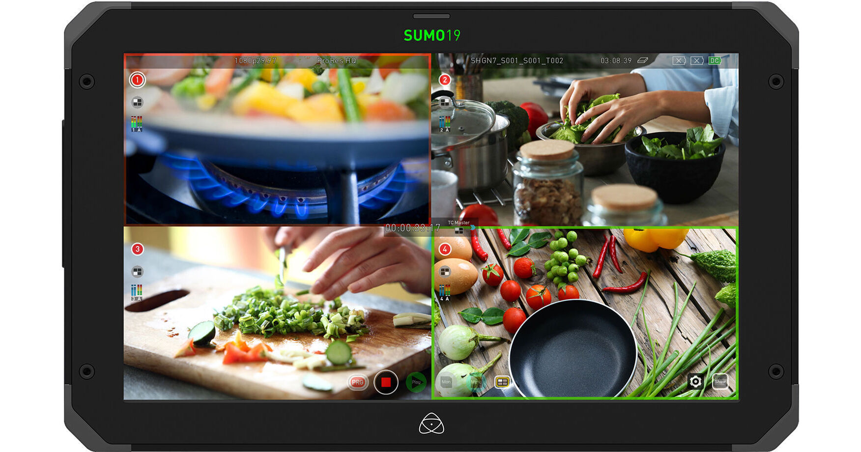 Atomos Sumo 19 HDR High Bright Studio Monitor RAW//ProRes Recorder
