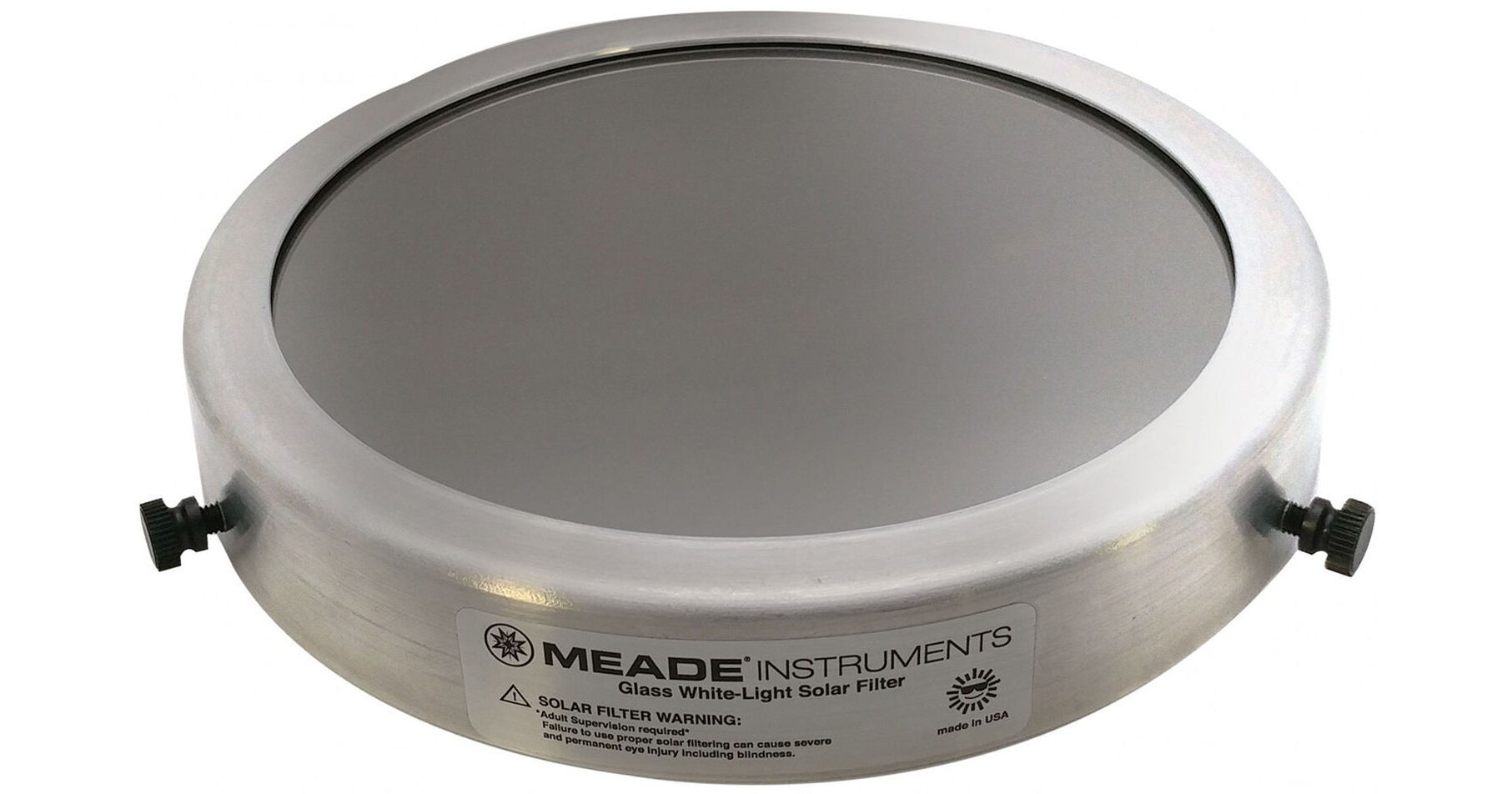 Meade 712 Glass White Light Solar Filter (181mm) 629005 B&H