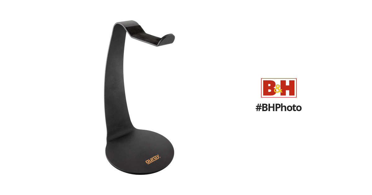 Auray HPDS-B Desktop Headphone Stand (Black)