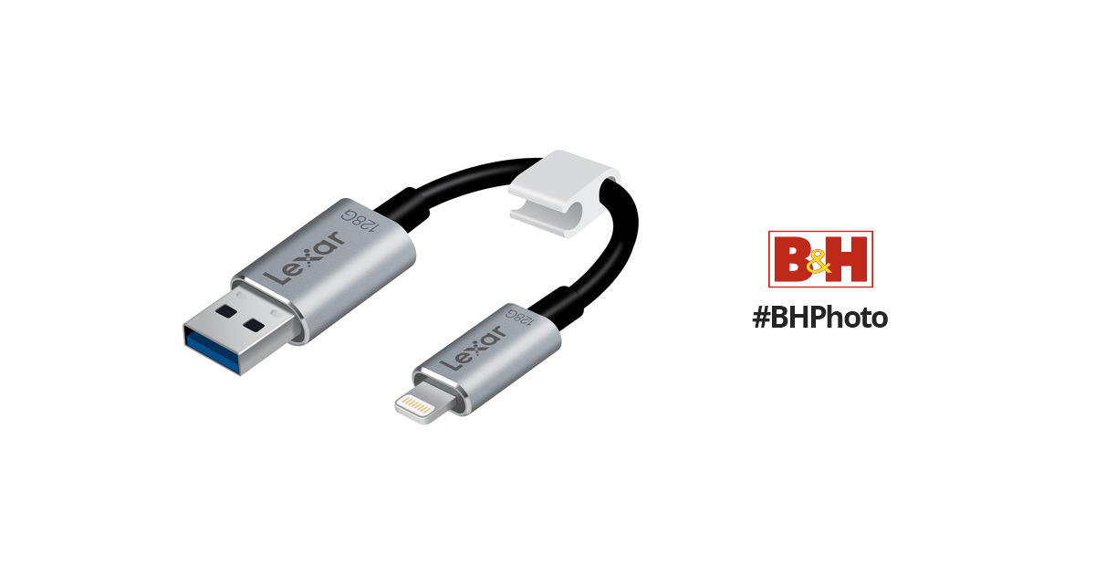Lexar 128GB JumpDrive C25i Lightning to USB 3.0 LJDC25I-128BBNL