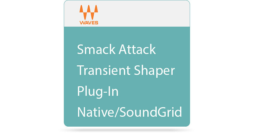 Waves Smack Attack - Transient Shaper Plug-In (Native/SoundGrid, Download)