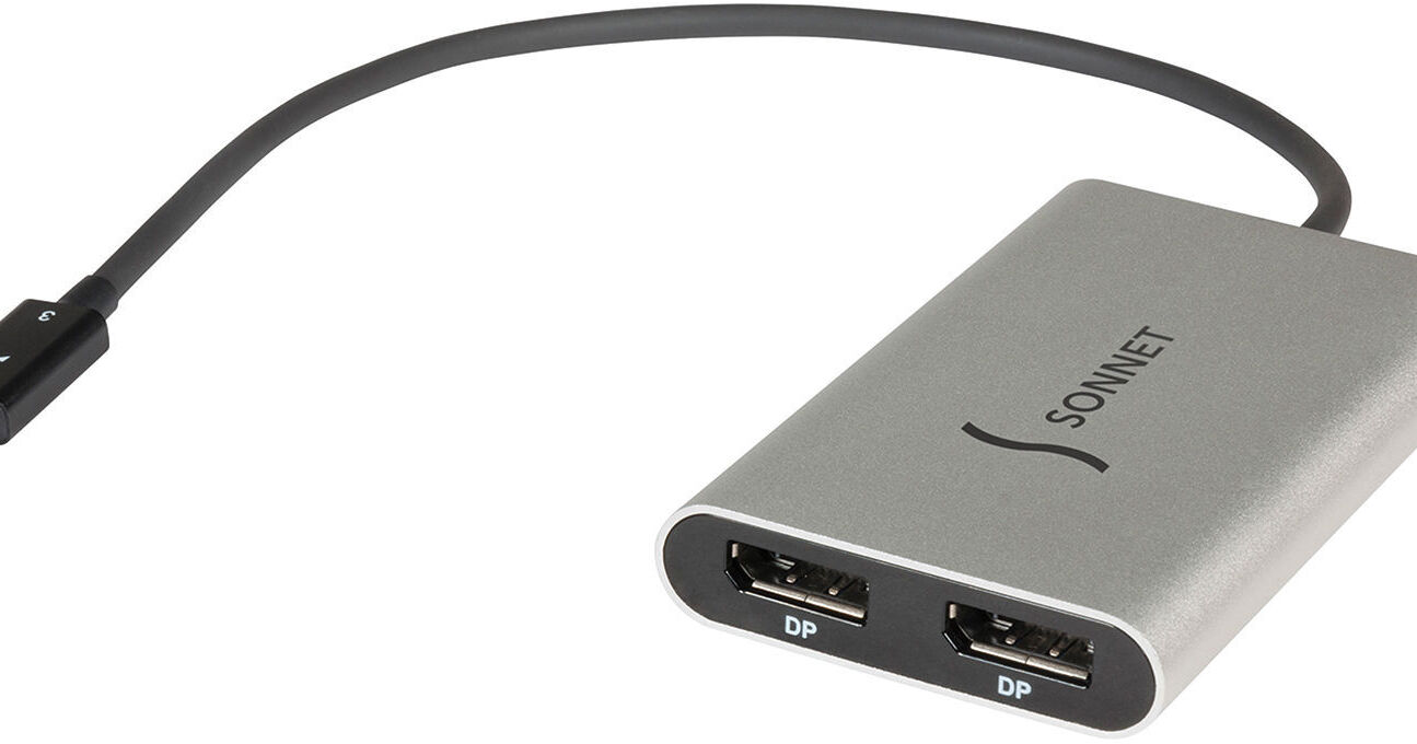 Адаптер для подключения двух мониторов по hdmi sonnet thunderbolt 3 to dual hdmi tb3 hdmi