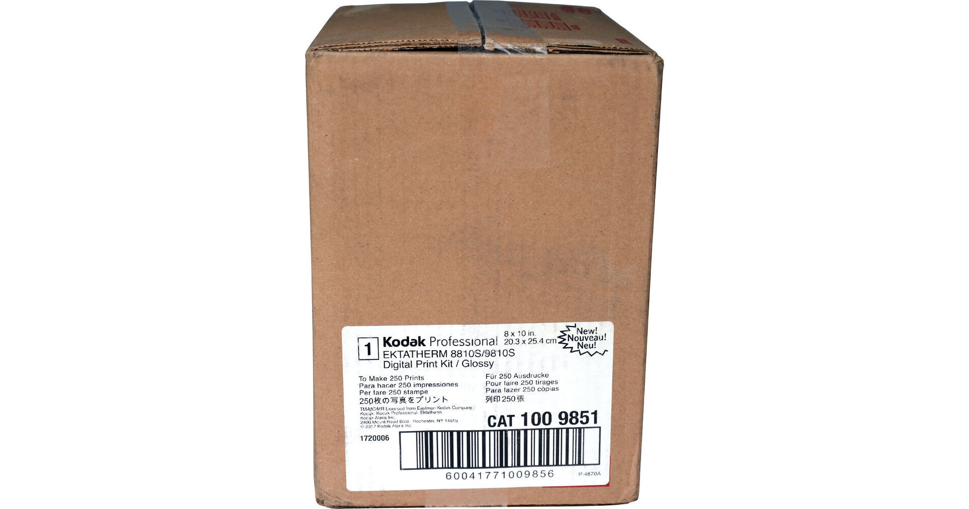 Kodak PROFESSIONAL EKTATHERM 8810S/9810S Photo Print Kit 1009851