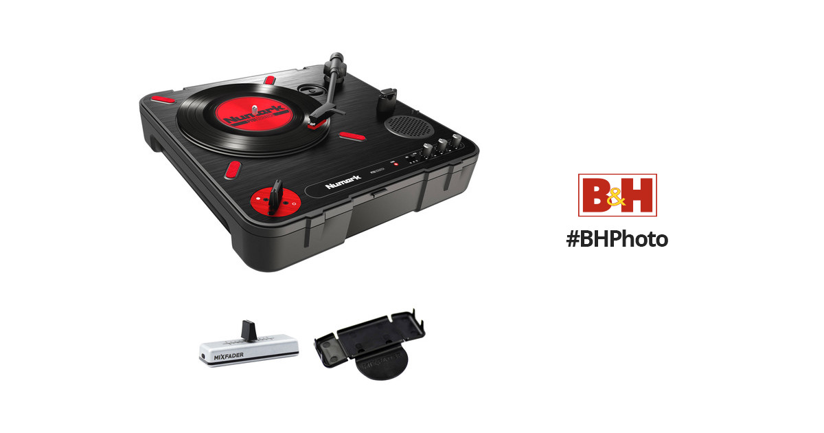 Numark PT01 Scratch - Portable Turntable Kit with Wireless