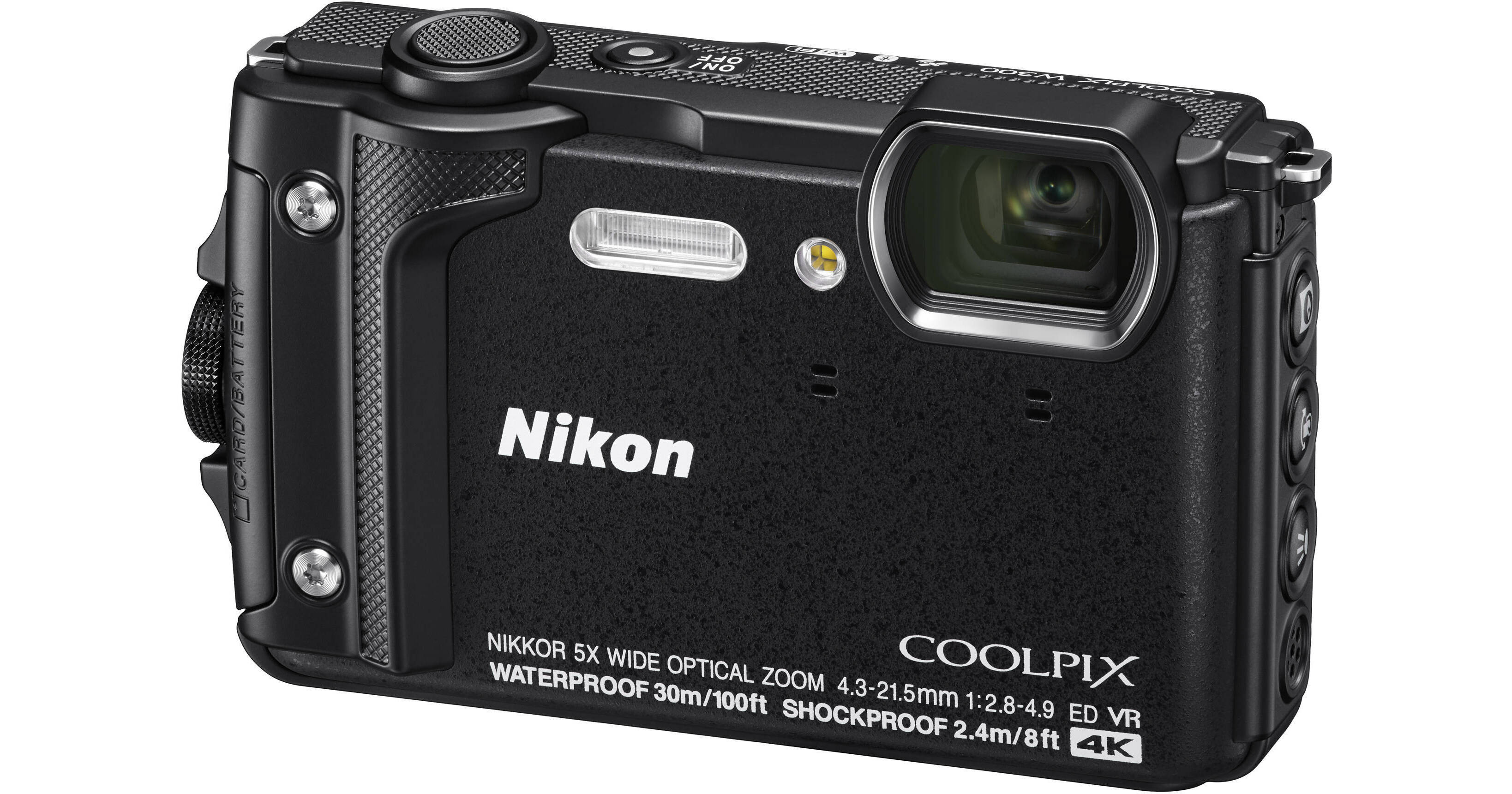 Nikon COOLPIX W300 YM Digital Camera 1.65 Megapixels Yellow Compact  Waterproof