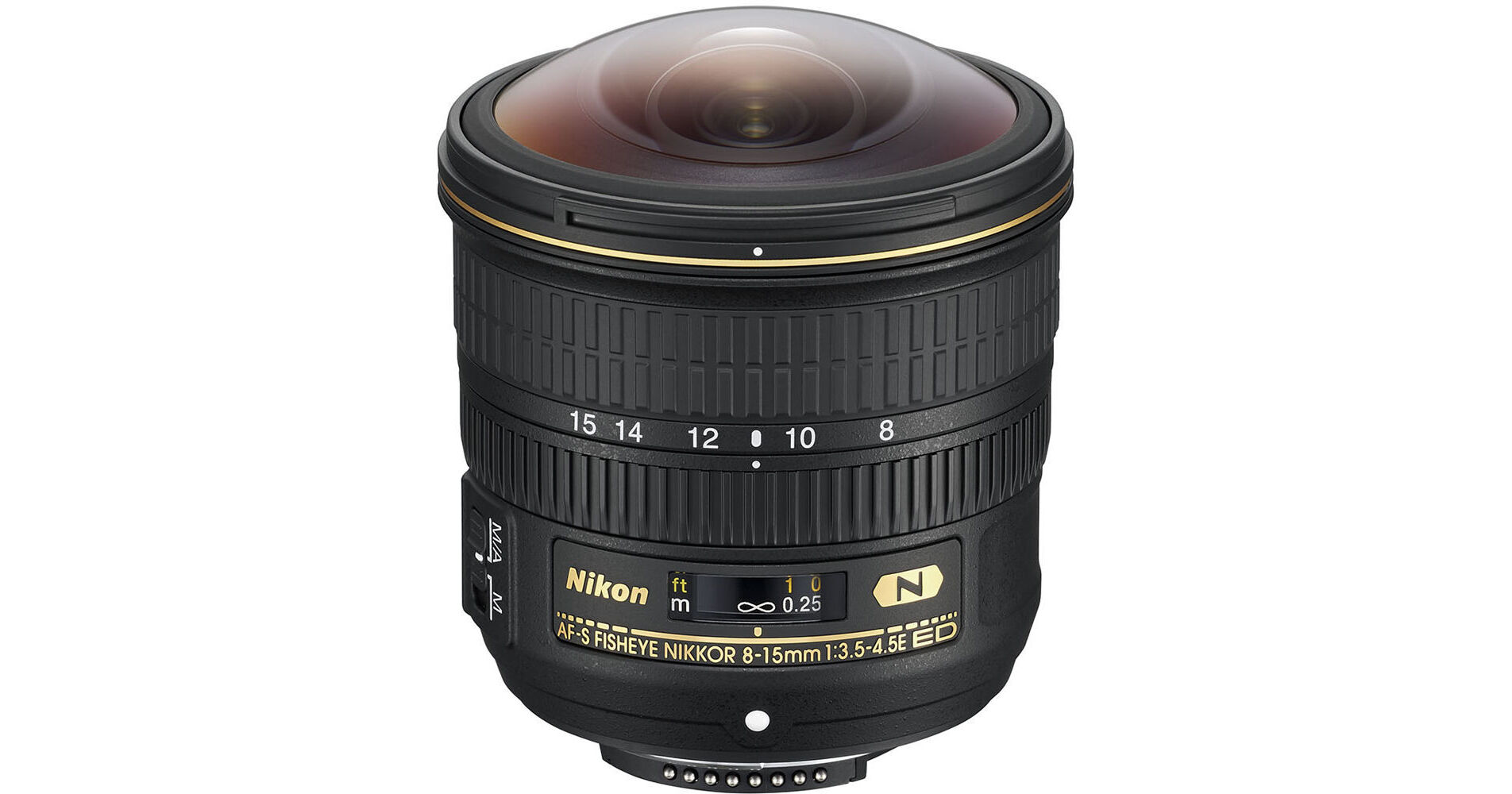 Nikon AF-S Fisheye NIKKOR 8-15mm f/3.5-4.5E ED Lens