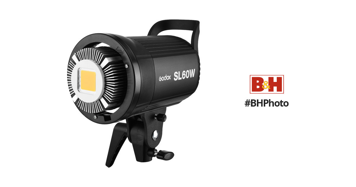 Light Stand Godox Godox SL-60W Studio LED Video Continuous Light 120cm Softbox 