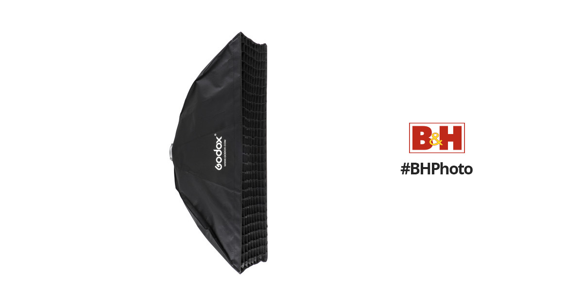 Godox 40 X 180cm Bowens Mount Rectangular Softbox with Grid – Fotoconic