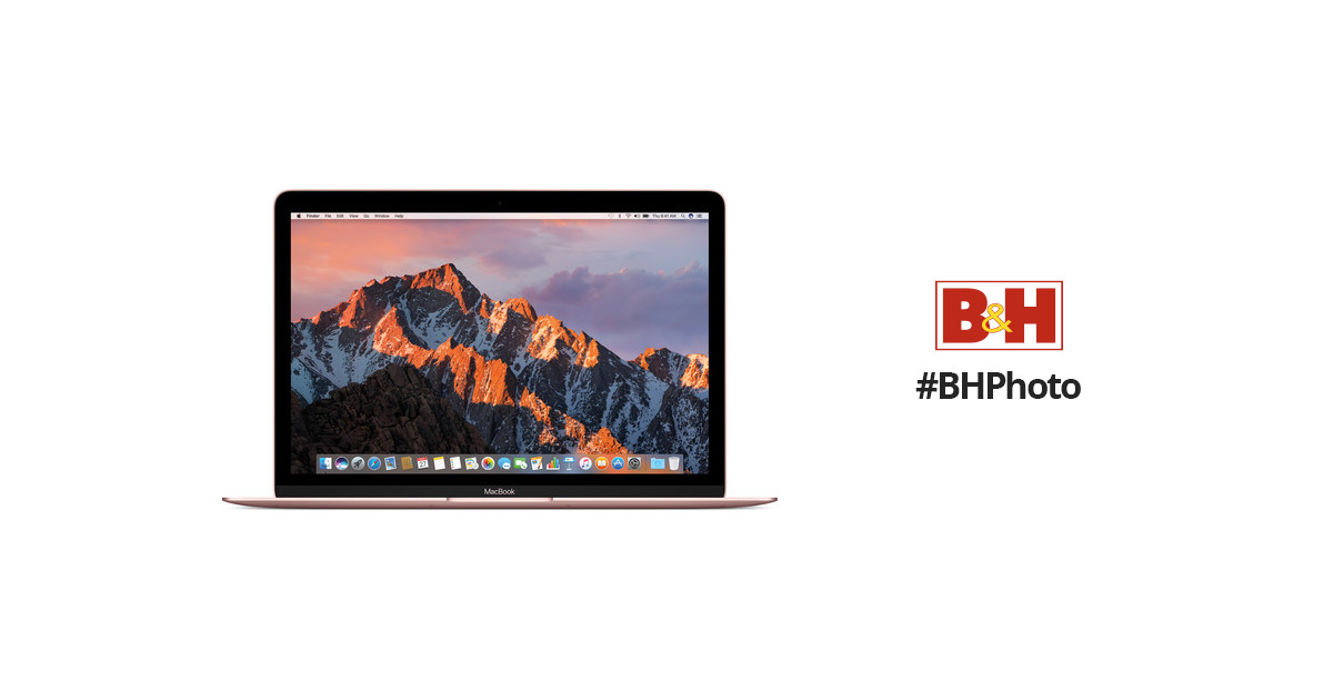 Apple 12 MacBook (Mid 2017, Rose Gold) MNYM2LL/A B&H Photo Video