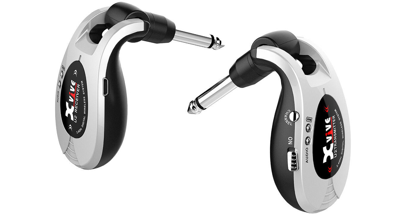 Xvive U2 Guitar Wireless System With Transmitter And Xvive U2 Guitar Wireless System With Transmitter And