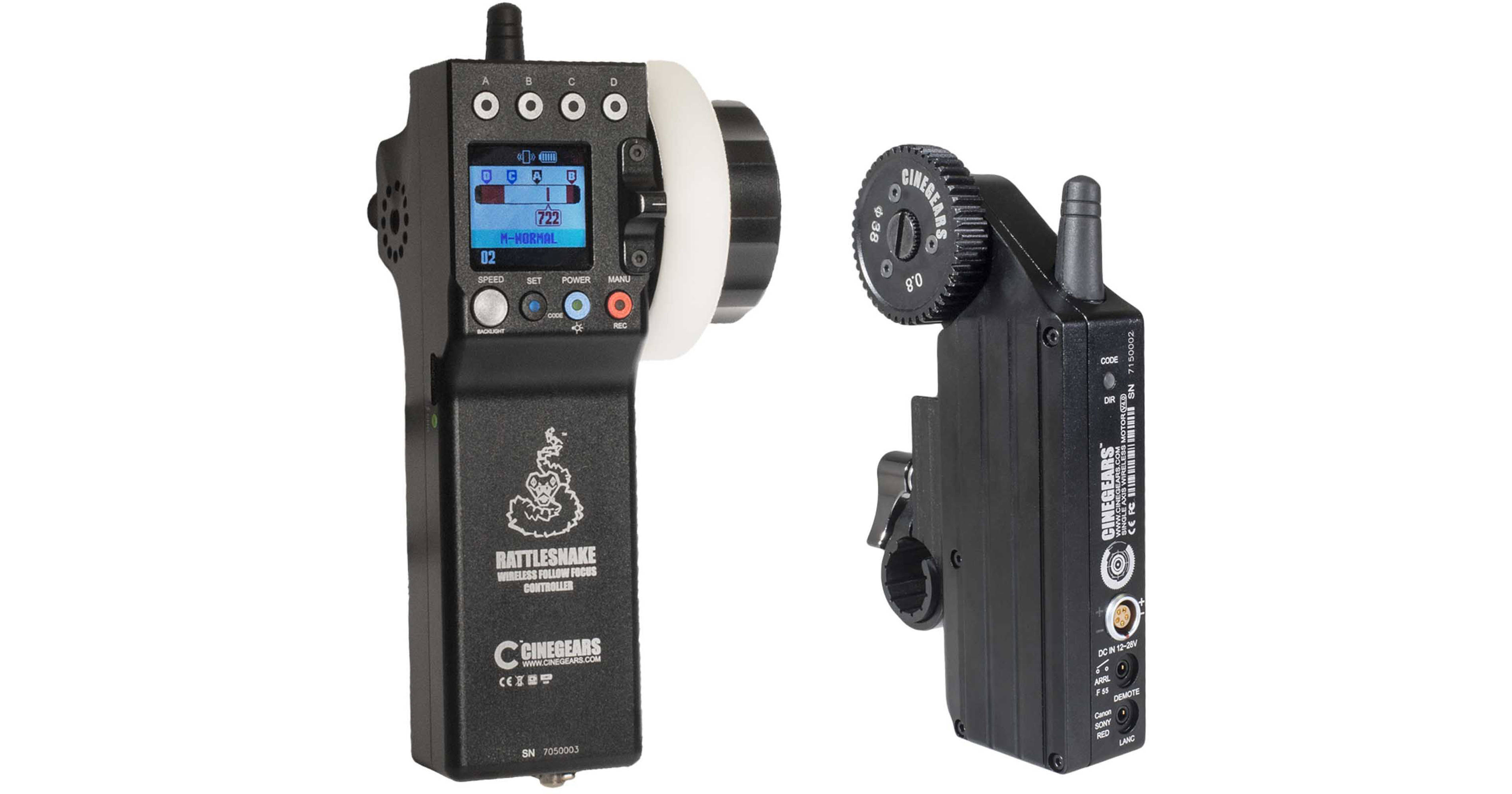 CINEGEARS Rattlesnake Complete Kit with Standard Motor 2807 B&H