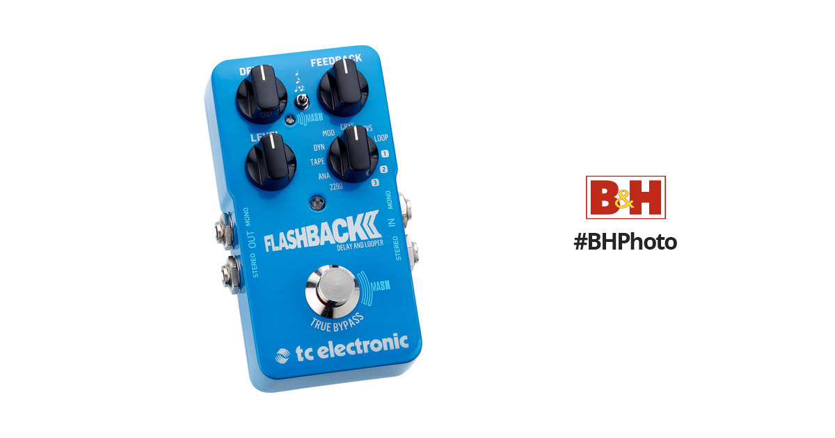 TC Electronic Flashback 2 Delay Pedal for Electric 960823001 B&H