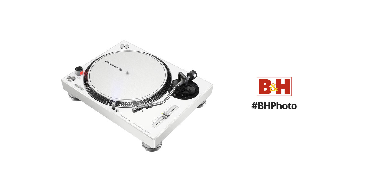 Pioneer DJ PLX-500-W High-Torque, Direct-Drive PLX-500-W B&H