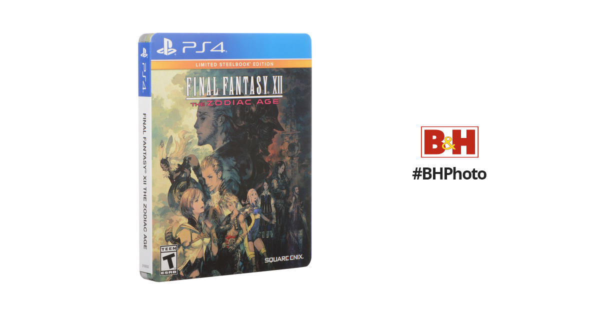 Final Fantasy xii The Zodiac Age Limited Steelbook Edition - PS4 em  Promoção na Americanas