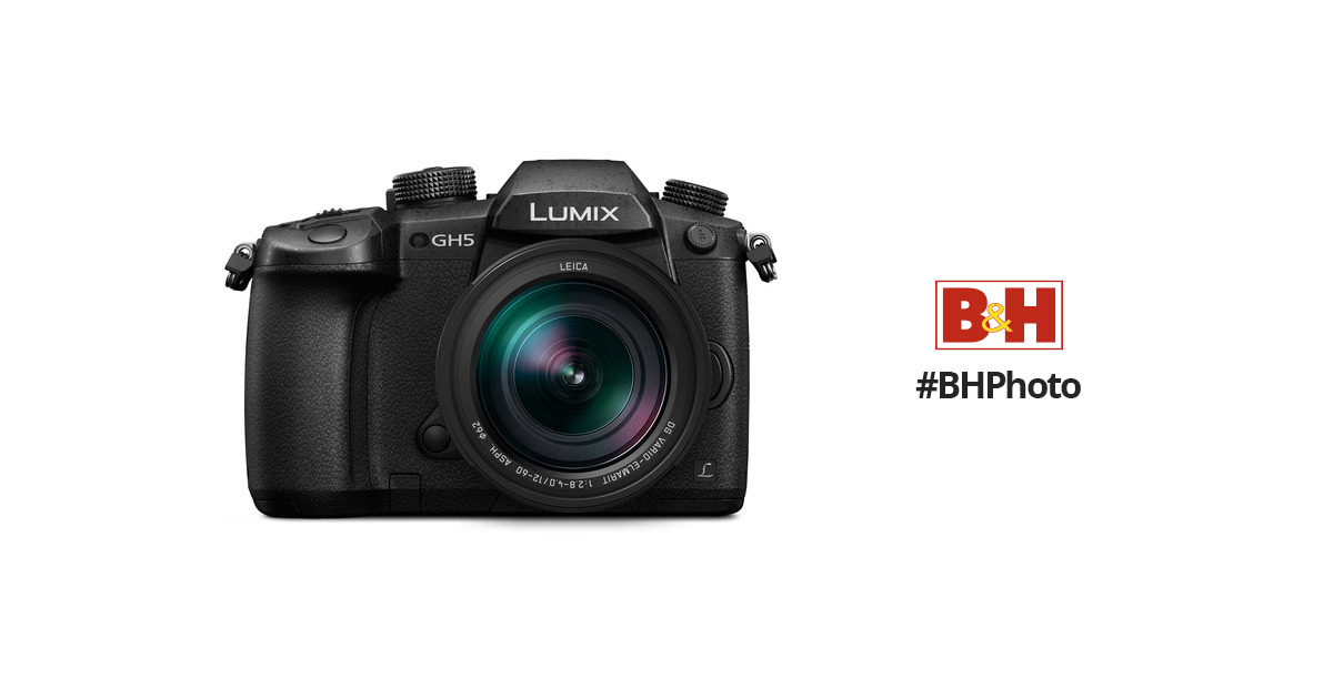 Panasonic Lumix GH5 Mirrorless Camera with 12-60mm Lens DC-GH5LK