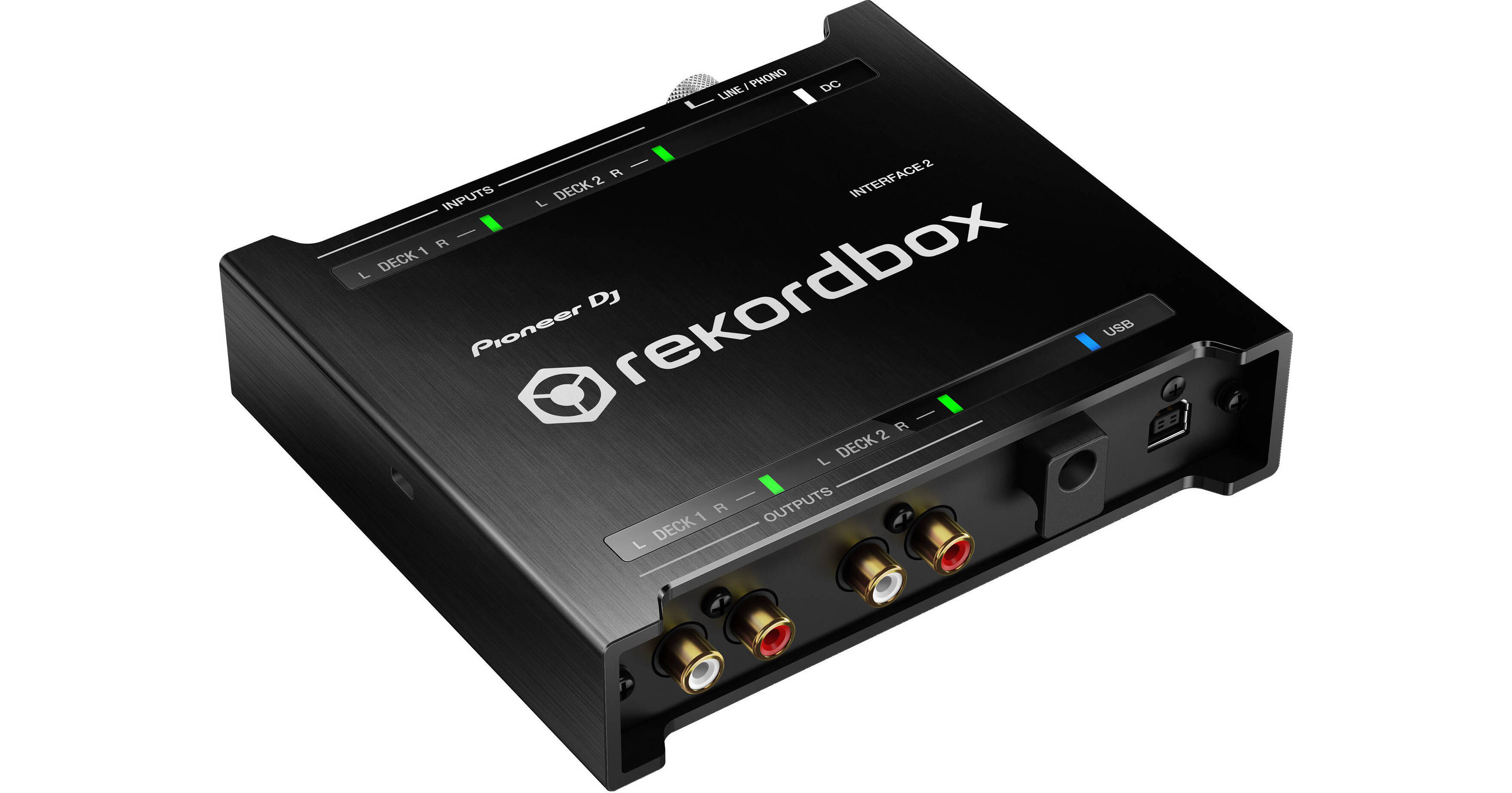 Pioneer DJ Interface 2 - Audio Interface with rekordbox dj and dvs