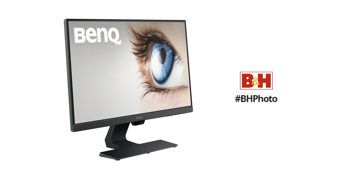  BenQ GW2480 Computer Monitor 24 FHD 1920x1080p, IPS, Eye-Care Tech, Low Blue Light, Anti-Glare, Adaptive Brightness, Tilt  Screen, Built-In Speakers, DisplayPort, HDMI