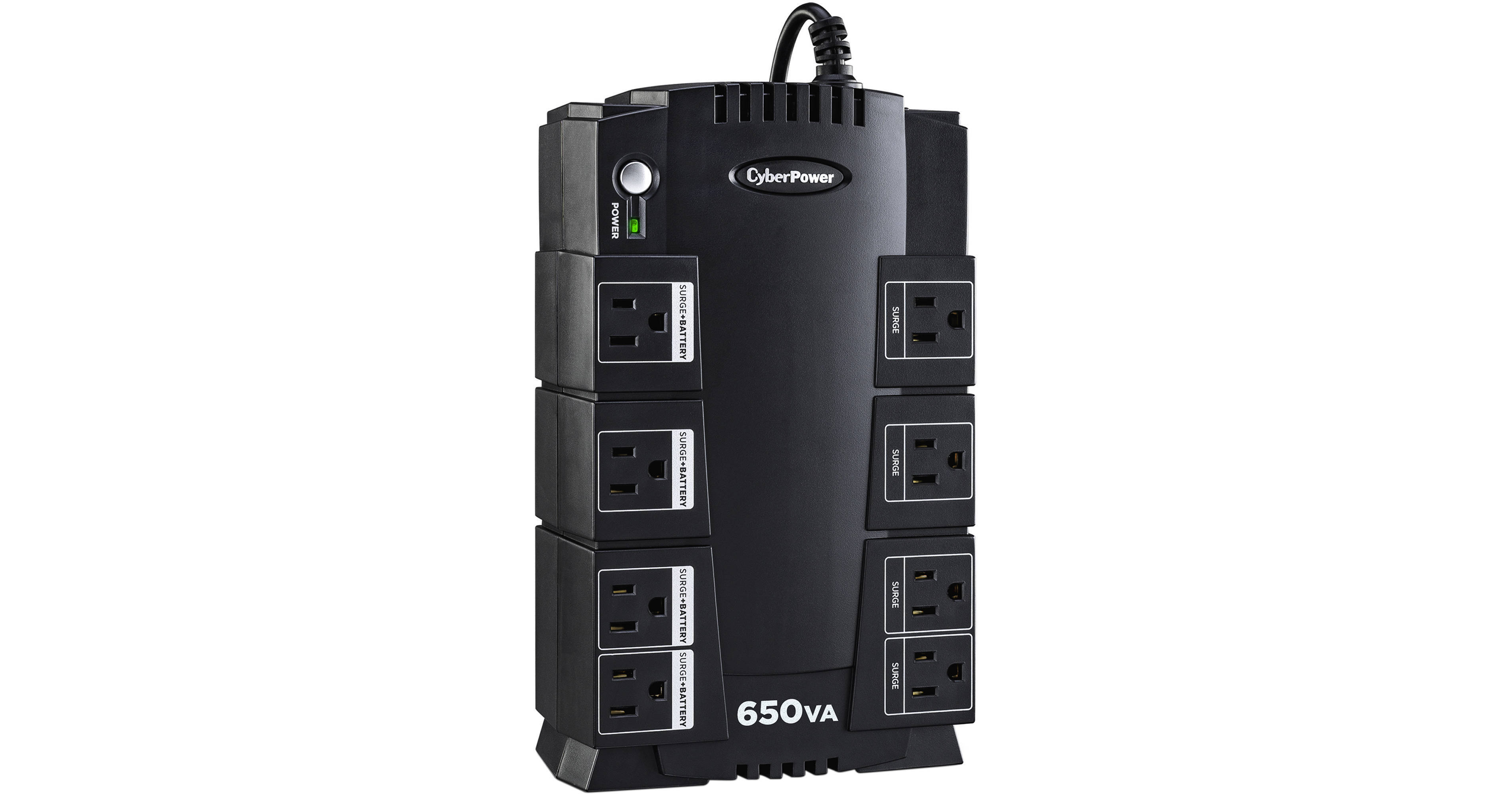 cyberpower-650va-120-volt-8-outlet-ups-battery-backup-ec650lcd-the