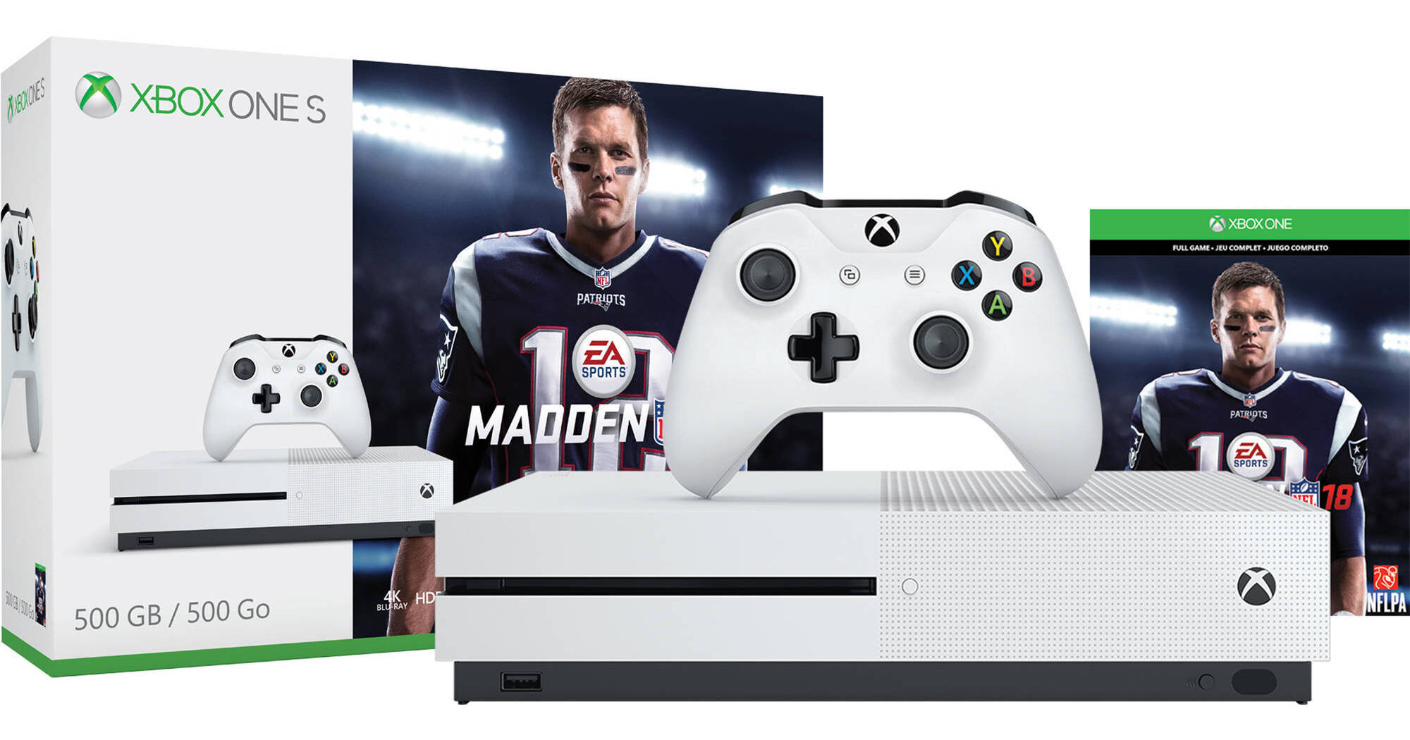 Microsoft Xbox One S 500GB Madden NFL 18 Bundle with  - Best Buy