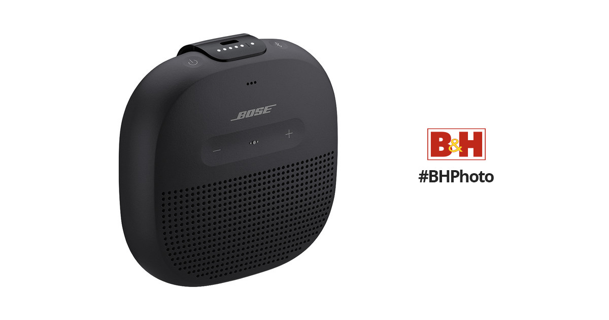783342-0100 Bose Micro Bluetooth (Black) B&H Speaker SoundLink
