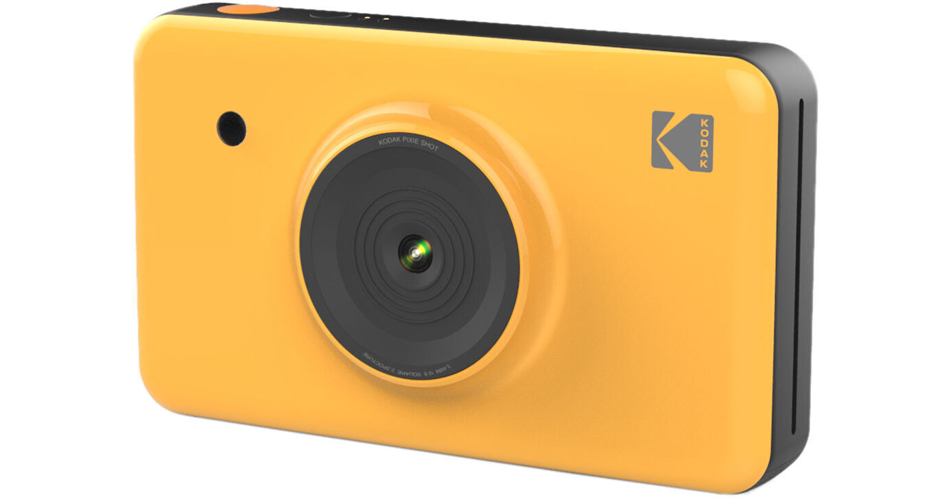 Kodak MiniShot Instant Digital Camera (Yellow) KODMSY B&H Photo