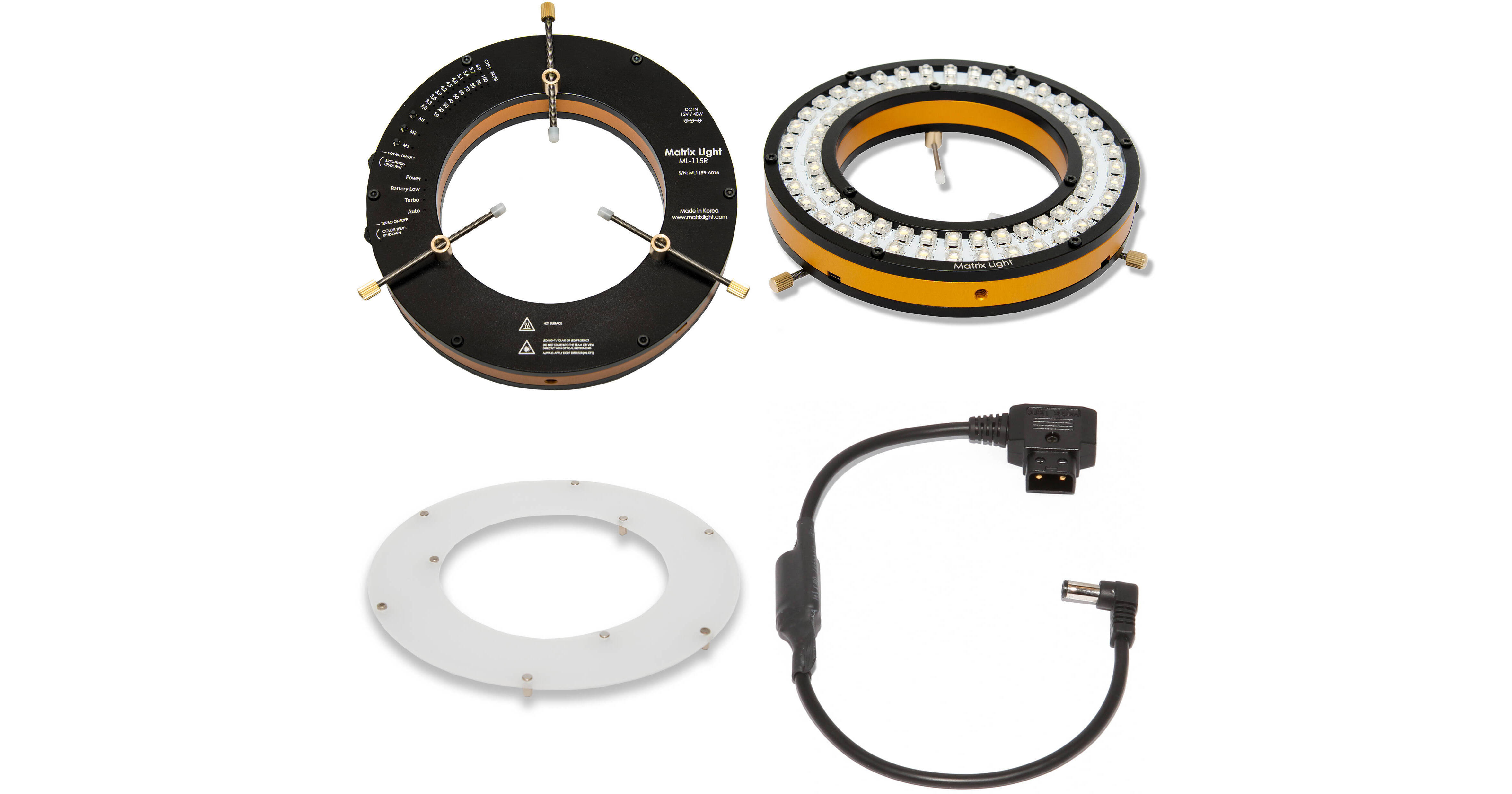 Matrix Light ML115R LED Light ENG Camera Kit ML115R ENG KIT