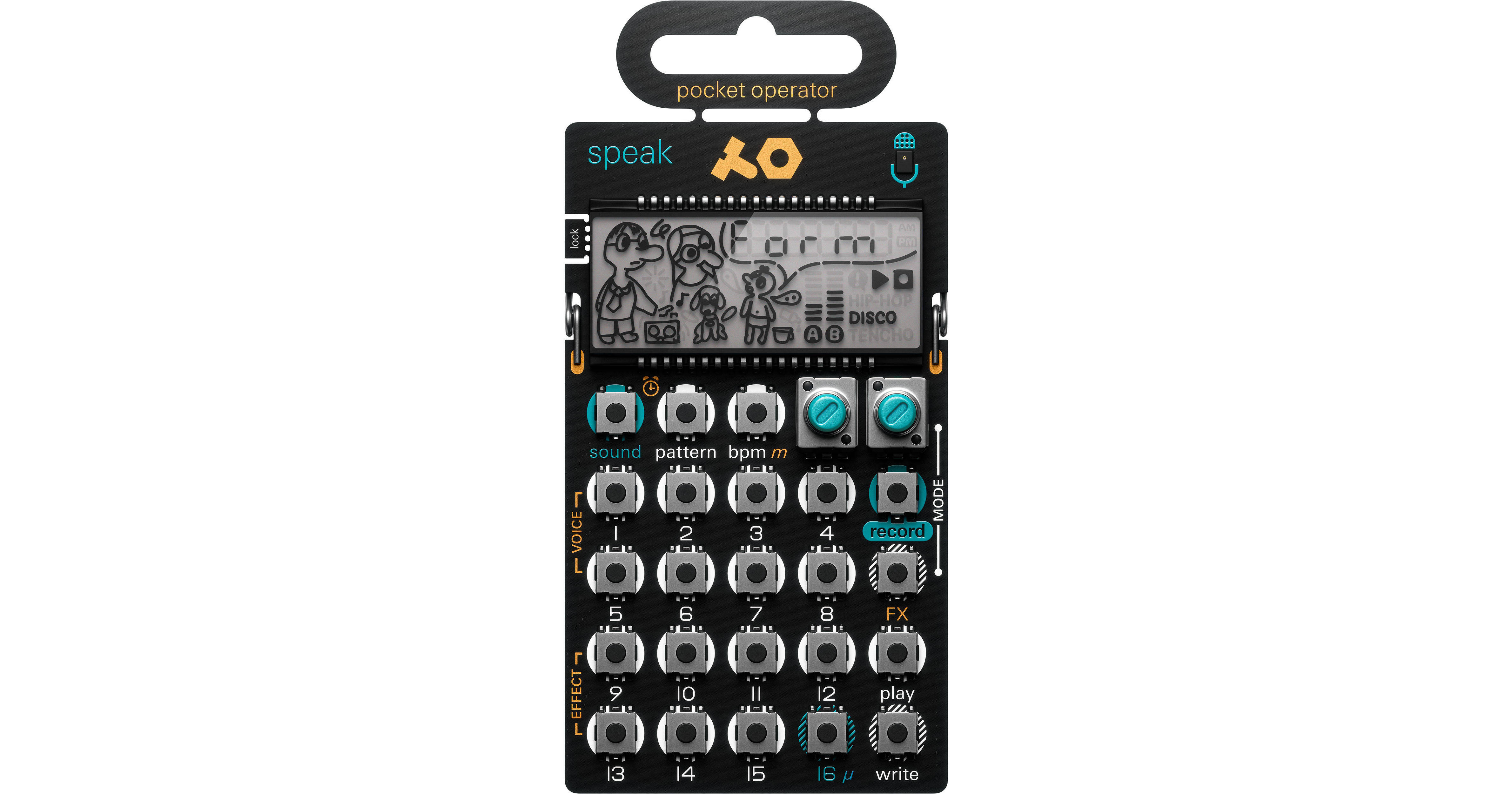 Teenage Engineering Pocket Operator PO-33 KO! & PO-35 Speak