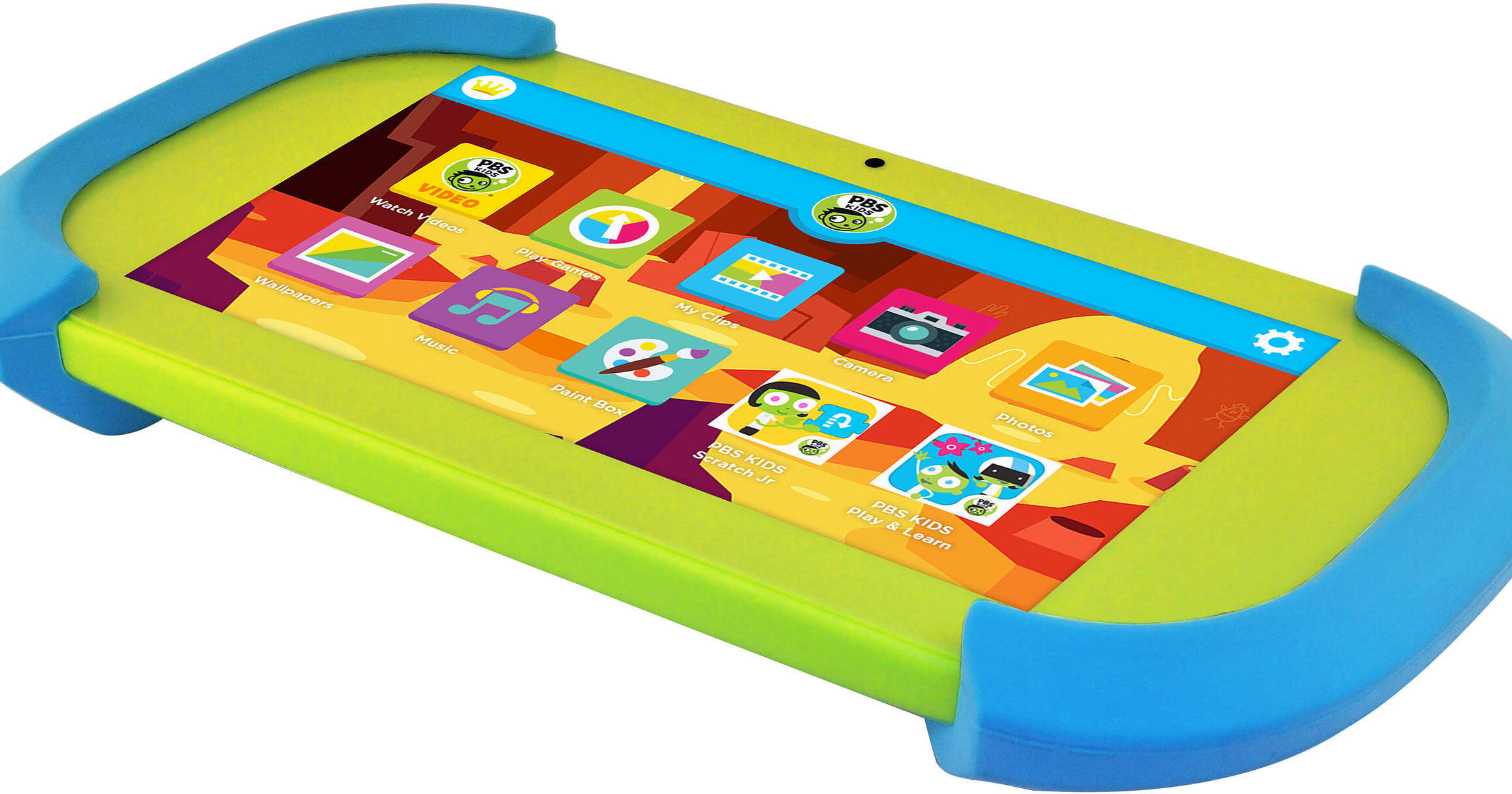 PBS Kids 7 HD Educational Playtime Kid-Safe Tablet with Android 6.0  (PBSKD12)