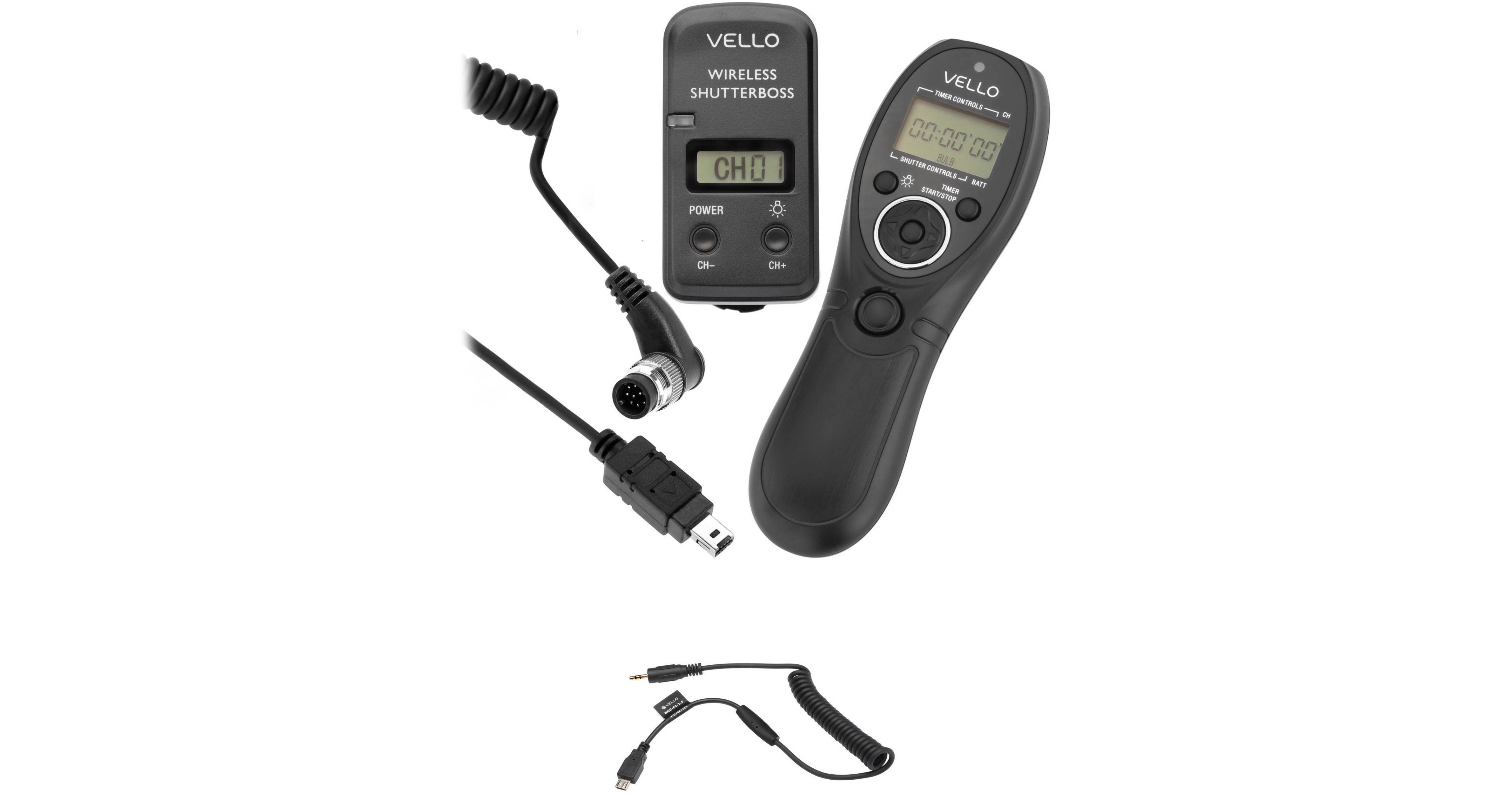 Vello wireless best sale shutterboss iii