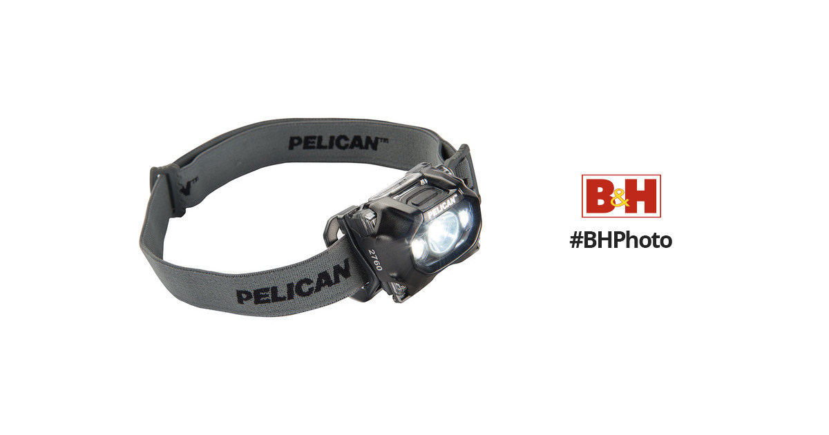 Pelican 2760 Gen 3 LED Headlamp (Black) 027600-0102-110 B&H