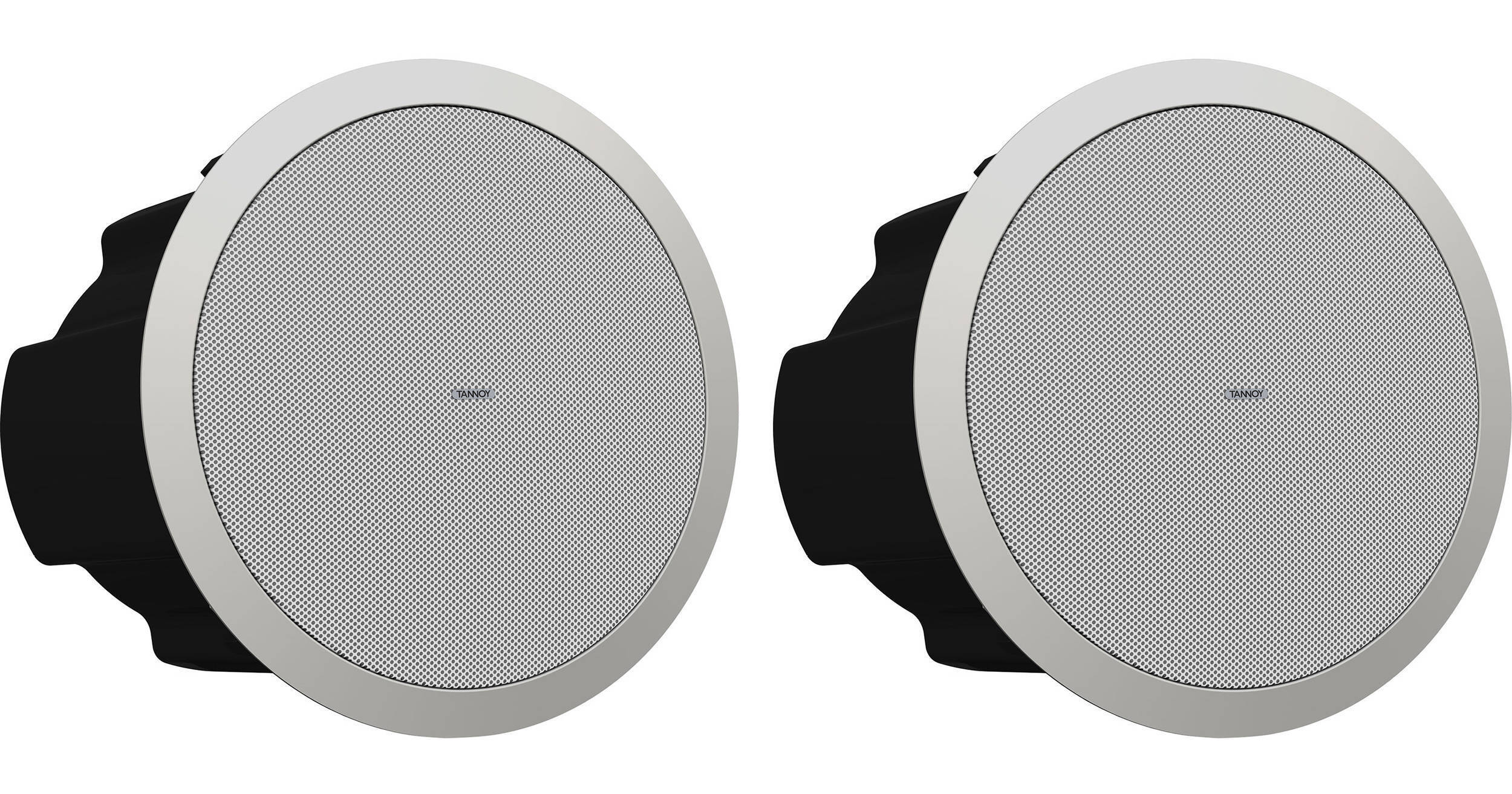 Tannoy CVS 6 Coaxial InCeiling Loudspeaker (Pair, 6", White)