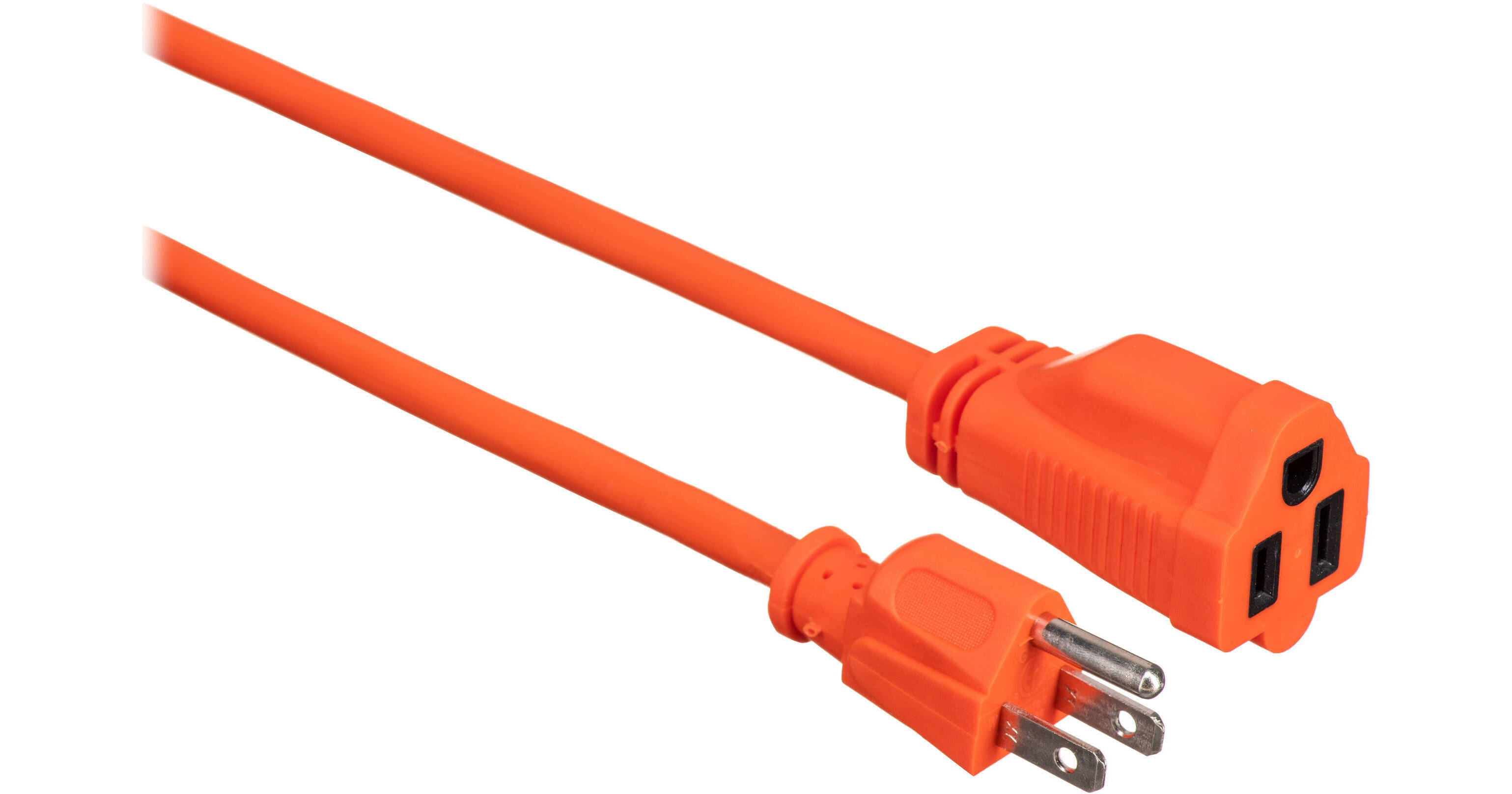 Watson AC Power Extension Cord (14 AWG, Orange, 100')