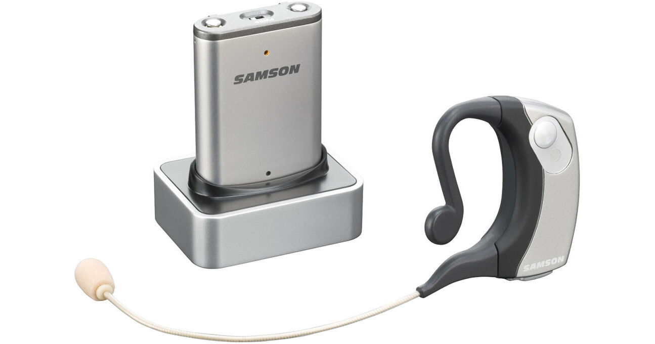 Samson AirLine Micro Wireless Earset System SWAM2SES K2 B H