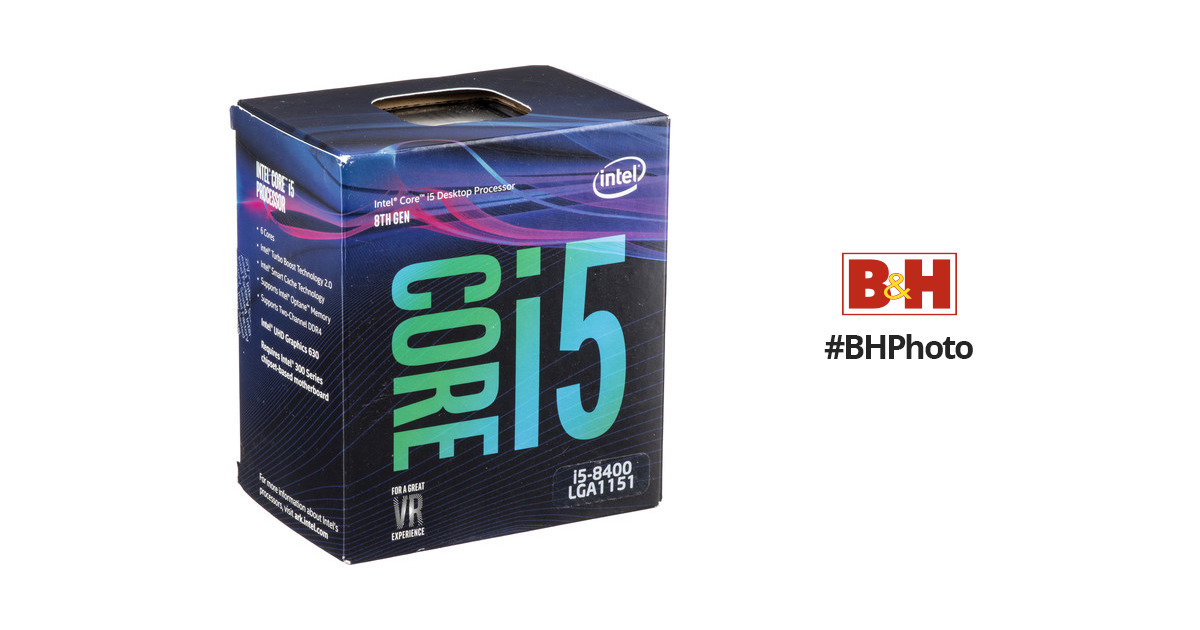 Intel Core i5-8400 2.8 GHz 6-Core LGA 1151 Processor