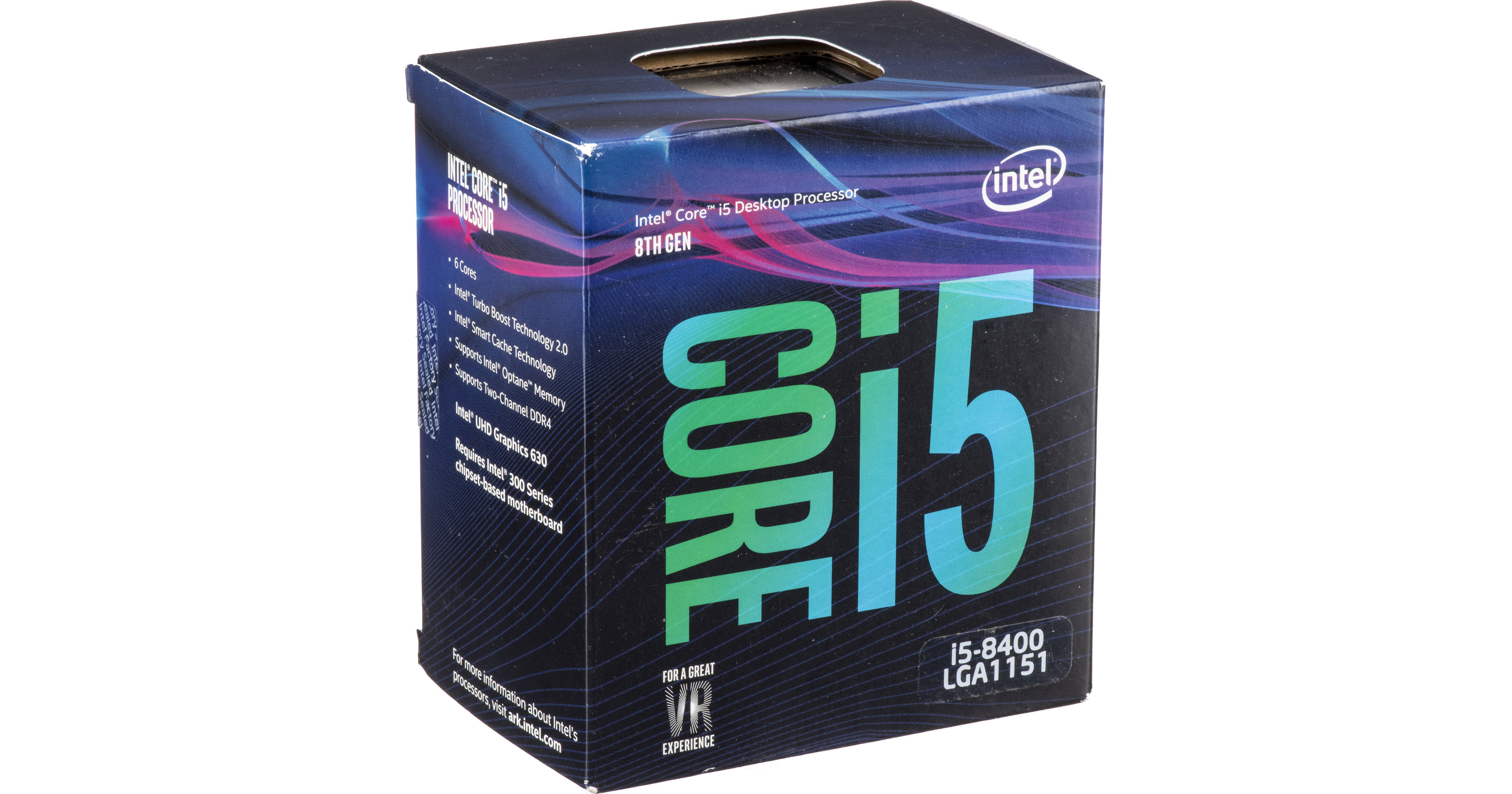 Intel Core i5 8th Gen - Core i5-8400 Coffee Lake 6-Core 2.8 GHz