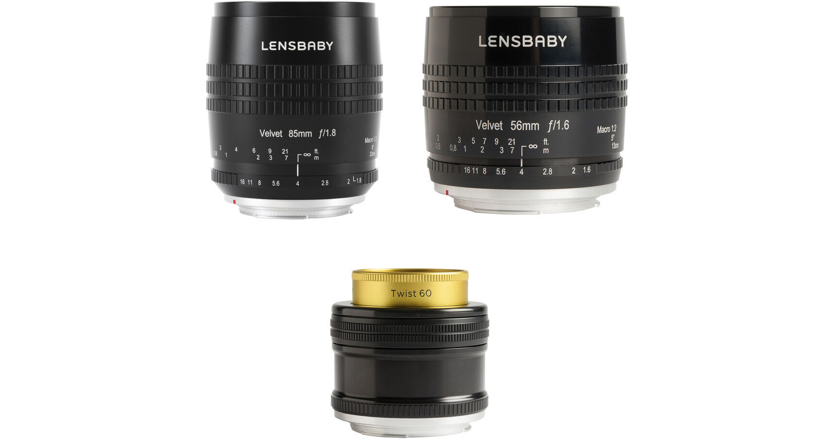 Lensbaby Twist of Velvet Pro Lens Kit for Nikon F B&H Photo