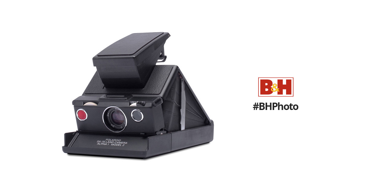 Polaroid Originals SX-70 Sonar Instant Film Camera (Black)