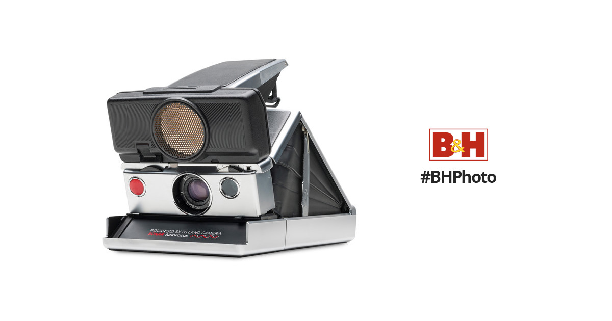 Polaroid Originals SX-70 Sonar Instant Film Camera (Silver)