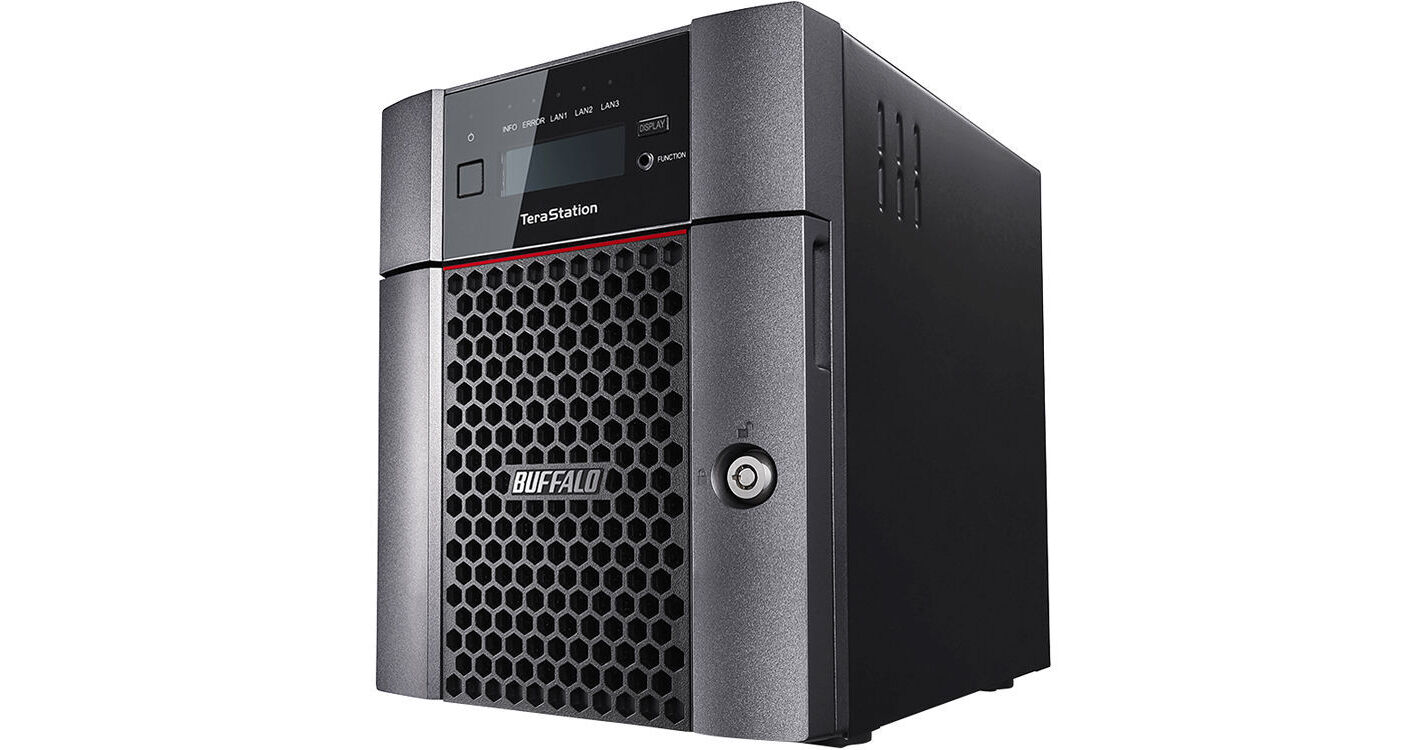 Buffalo TeraStation 8TB 5410DN 4-Bay NAS Server TS5410DN0804 B&H