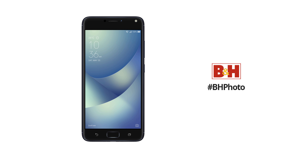 ASUS ZenFone 4 Max ZC554KL 32GB Smartphone (Unlocked, Deepsea Black)