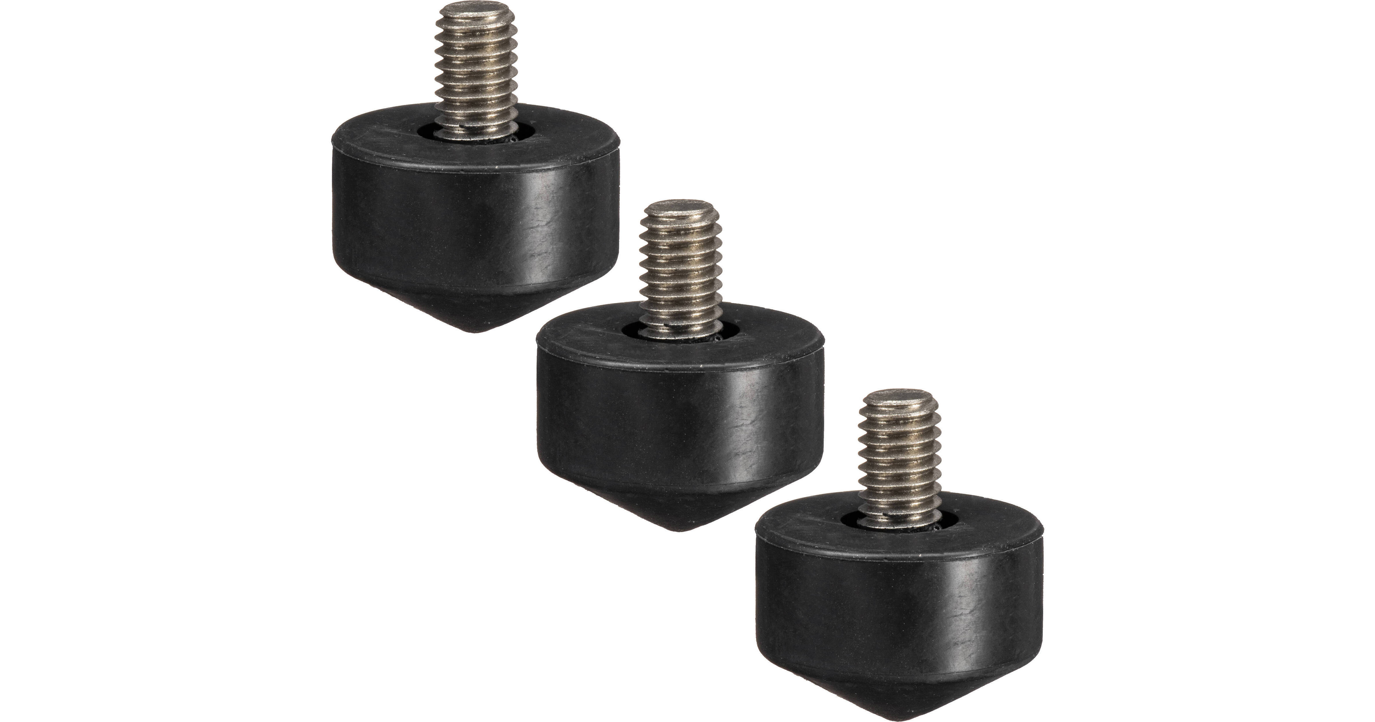 Gitzo 33mm Interchangeable Rubber Foot (Set of 3) GSF33 B&H