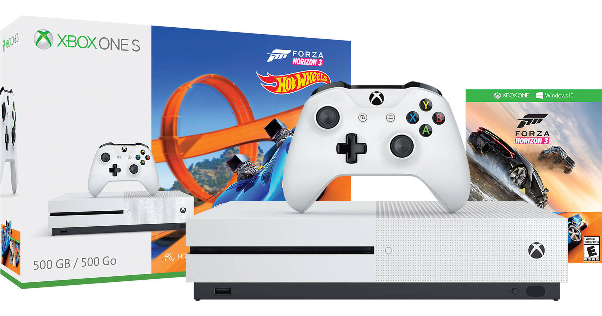 Microsoft Xbox One S 500GB Forza Horizon 3 Hot Wheels  - Best Buy