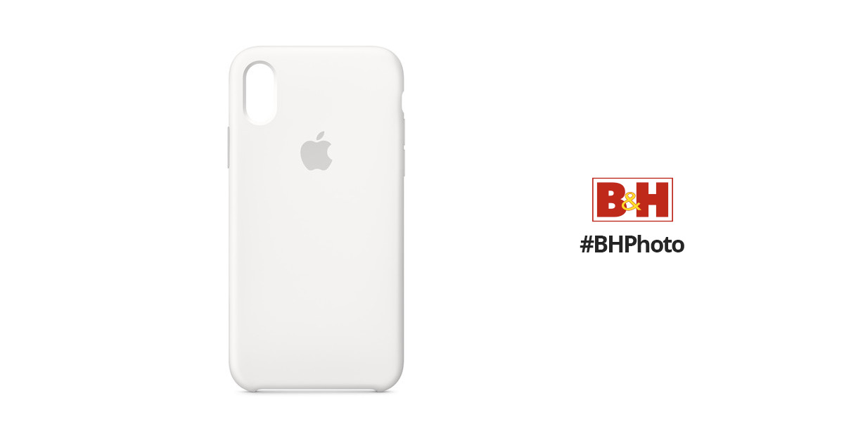 Apple Iphone X Silicone Case White Mqt22zm A B H Photo Video