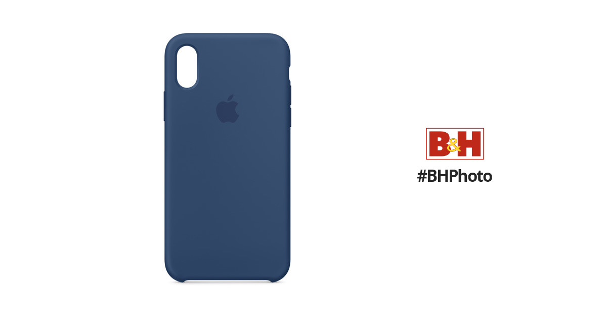 Apple Silicone Case for iPhone X - Blue Cobalt