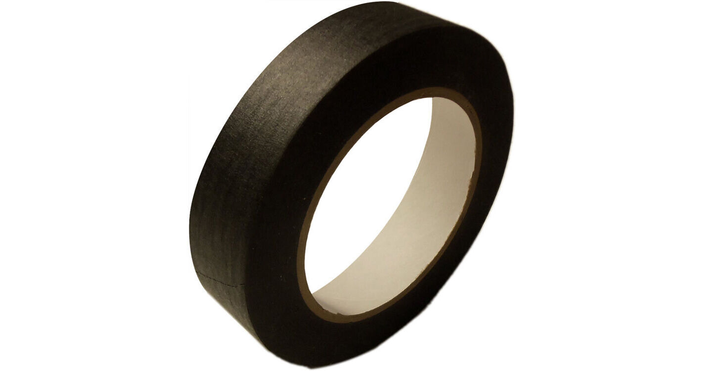 Atlas Adhesive Tape Masking Tape (2 x 55 yd, Black)