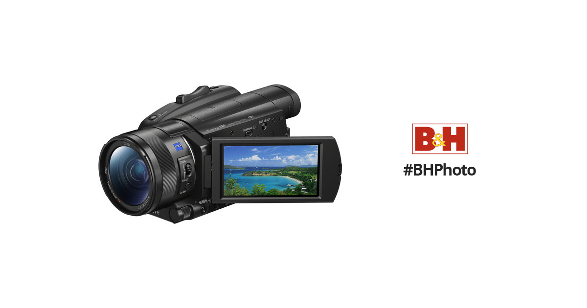 Sony FDR-AX700 4K Camcorder FDR-AX700/B B&H Photo Video