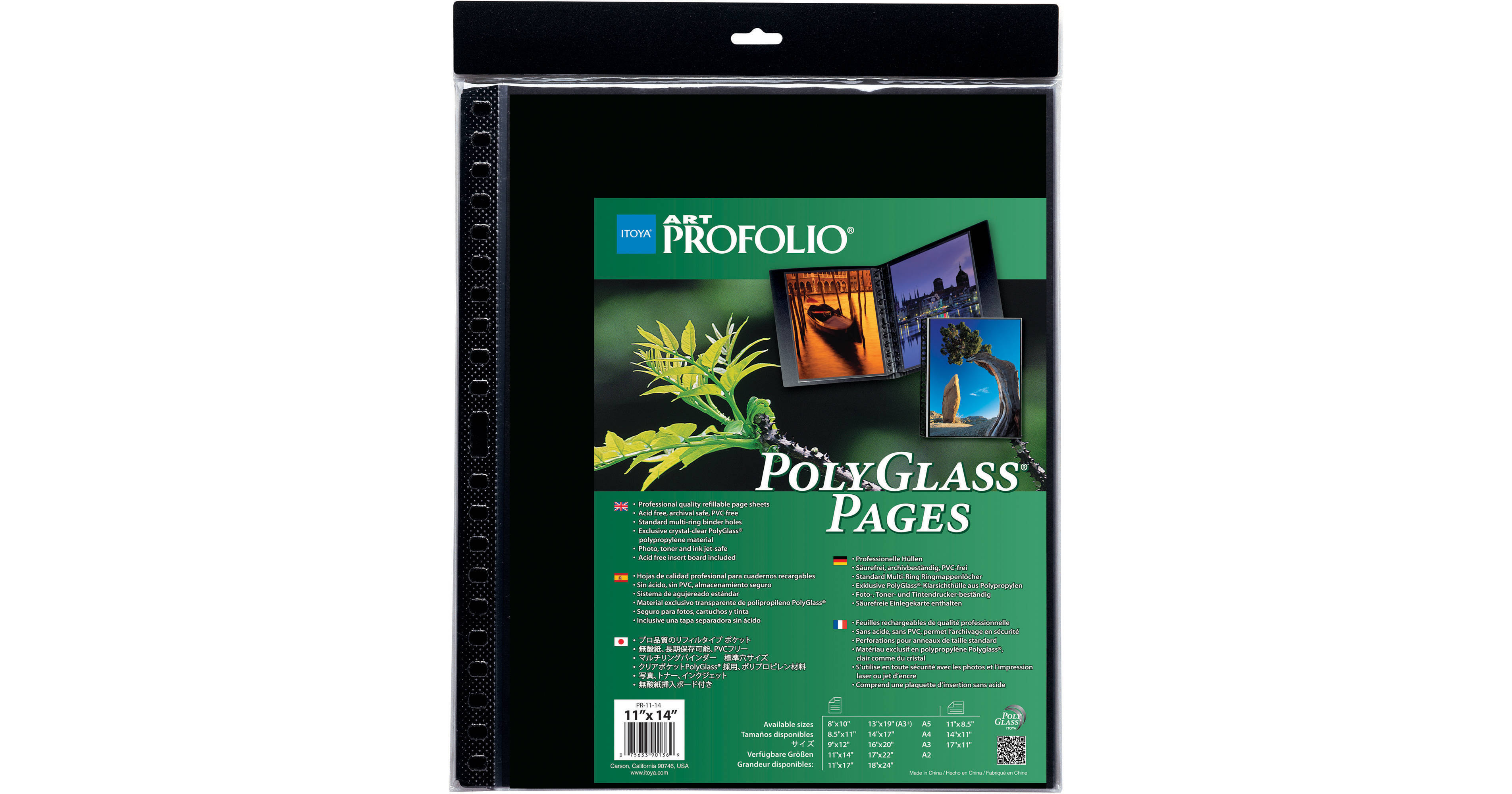 ITOYA® Art Profolio® PolyGlass® Pages